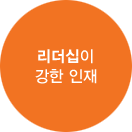 리더쉽이 강한 인재