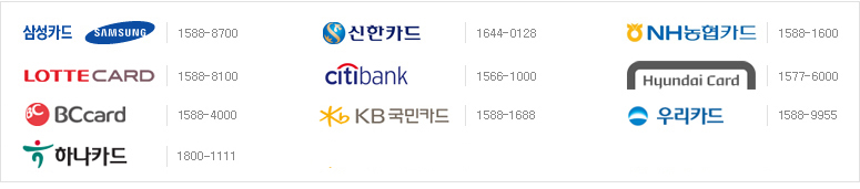 신용카드사 콜센터